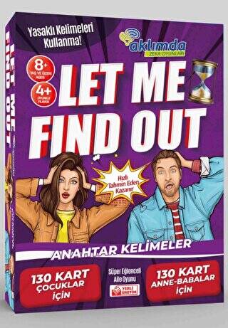 Let Me Find Out - Anlat Bakalım - 1