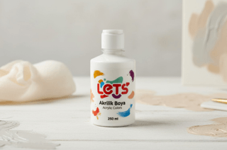 Let’s Akrilik Boya Beyaz 250 ml - 1