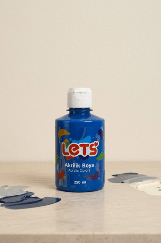 Let’s Akrilik Boya Mavi 250 ml - 1