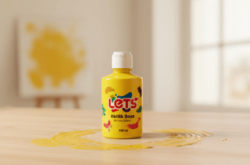 Let’s Akrilik Boya Sarı 250 ml - 1