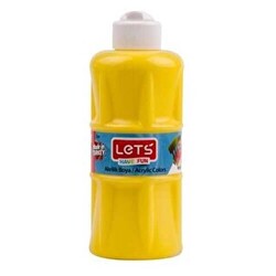 Lets Akrilik Boya 250 Ml Sarı L5702 - Lets