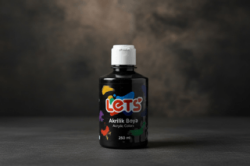 Let’s Akrilik Boya Siyah 250 ml - 1