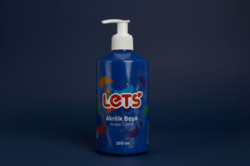 Let’s Akrilik Boya Mavi 500 ml - 1