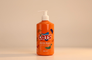 Let’s Akrilik Boya Turuncu 500 ml - 1