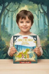 Let’s Dino World Sulu Boya Boyama Kitabı & Aktivite Seti - Lets