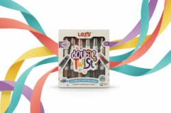Let’s Doubletwist Çift Taraflı Çevirmeli Mum Boya 12 Renk 6’lı - Lets