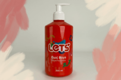 Let’s Guaj Boya Kırmızı 500 ml - 1