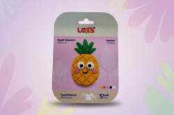 Let’s Mini Changelle 5 Renk Neşeli Meyveler Ananas Oyun Hamuru 120g - Lets