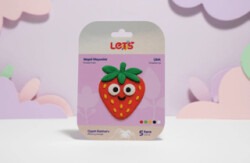 Let’s Mini Changelle 5 Renk Neşeli Meyveler Çilek Oyun Hamuru 120g - Lets