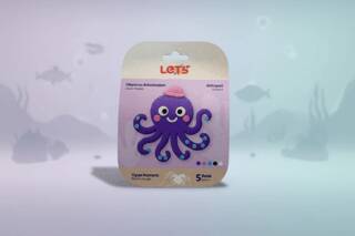 Let’s Mini Changelle 5 Renk Okyanus Arkadaşları Ahtapot Oyun Hamuru 120g - 1
