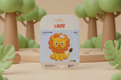Let’s Mini Changelle 5 Renk Orman Kulübü Aslan Oyun Hamuru 120g - Lets
