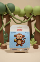 Let’s Mini Changelle 5 Renk Orman Kulübü Maymun Oyun Hamuru 120g - Lets