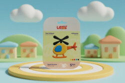 Let`s Mini Changelle 5 Renk Taşıt Atölyesi Helikopter Oyun Hamuru 120g - Lets