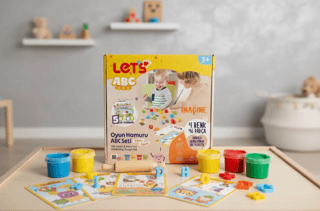 Let`s Oyun Hamuru ABC Set - 1