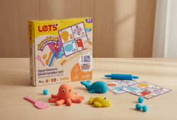 Let`s Deniz Canlıları Oyun Hamuru Matı Seti - Lets