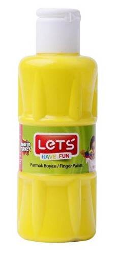 Lets Parmak Boya 100 ml Sarı L5652 - 1