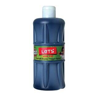 Lets Parmak Boyası 500 ml Siyah L-5009 - 1