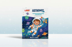 Let’s Sulu Boya Aktivite Seti Astronot 8’li - Lets
