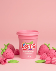 Let`s Oyun Hamuru Pembe 110g - 1