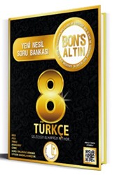Levent İçöz 8. Sınıf Türkçe Bons Altın Soru Bankası - Bons Yayınları