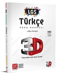 LGS 3D Türkçe Soru Bankası Tamamı Video Çözümlü - 1