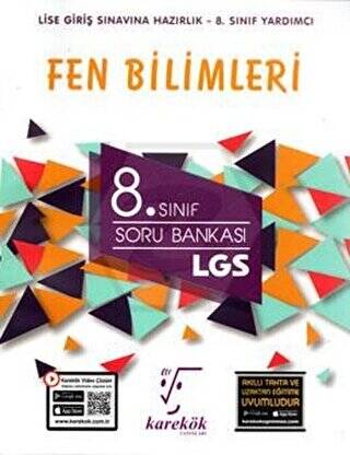 LGS 8. Sınıf Fen Bilimleri Soru Bankası - 1