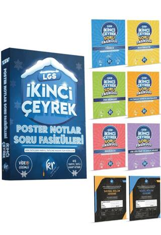 LGS İkinci Çeyrek Poster Notlar Soru Fasikülleri 2. Çeyrek - 1