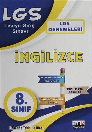 LGS İngilizce Denemesi 8. Sınıf - 1