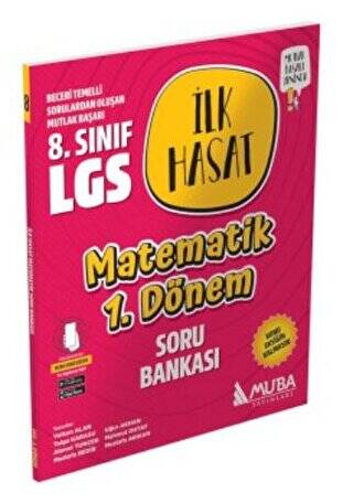 LGS Matematik İlk Hasat Soru Bankası 1.Dönem Muba Yayınları - 1