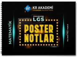 LGS Matematik Poster Notları - KR Akademi Yayınları
