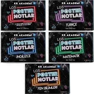 LGS Poster Notlar Seti 5 Kitap Takım - 1