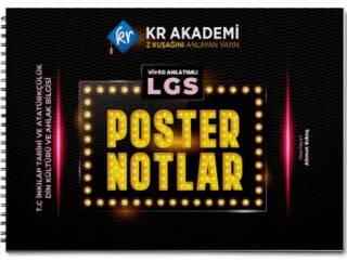LGS T.C İnkılap Tarihi ve Atatürkçülük Din Kültürü ve Ahlak Bilgisi Poster Notları - 1