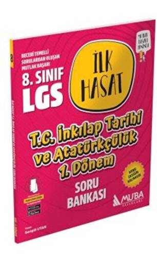 LGS T.C. İnkılap Tarihi ve Atatürkçülük İlk Hasat Soru Bankası 1.Dönem Muba Yayınları - 1