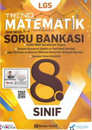 LGS Trend Matematik Yeni Nesil Soru Bankası - 1