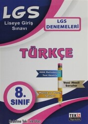 LGS Türkçe Denemesi 8. Sınıf - Tekiz Yayıncılık