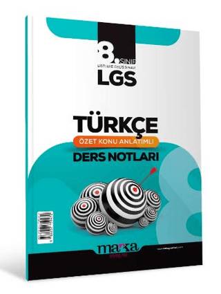 LGS Türkçe Özet Konu Anlatımlı Ders Notları - 1