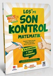 LGS`ye Son Kontrol Matematik - 1