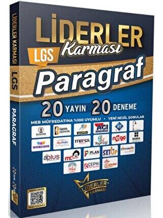 LGS Paragraf Denemeleri- 20 Yayın 20 Deneme - 1