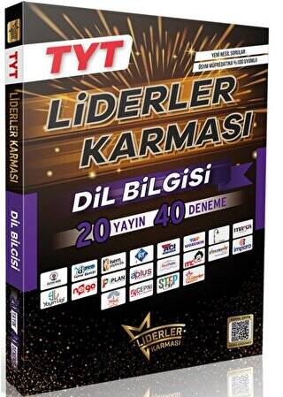 Liderler Karması TYT Dil Bilgisi Denemeleri - 20 Yayın 40 Deneme - 1