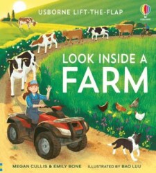 Lift-the-Flap Look Inside a Farm - Usborne