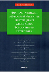 Limited Şirket Genel Kurul Toplantısının Ertelenmesi - 1