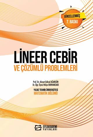 Lineer Cebir ve Çözümlü Problemleri - 1