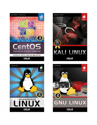 Linux Eğitim Seti 4 Kitap Takım - 1
