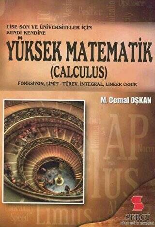 Lise Son ve Üniversiteler İçin Yüksek Matematik - Calculus - 1