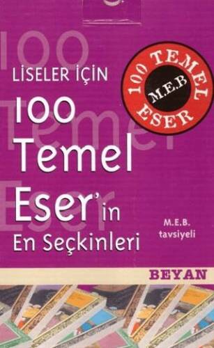 Liseler için 100 Temel Eser 10 Kitap - 1