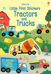Little First Stickers Tractors and Trucks - Usborne