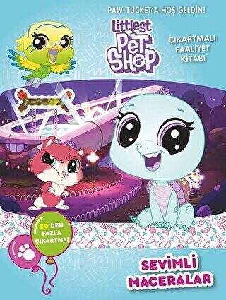 Little Pet Shop - Sevimli Maceralar Çıkartmalı Faaliyet Kitabı - 1