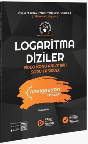 Logaritma Diziler Video Konu Anlatımlı Soru Fasikülü - 1