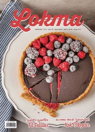 Lokma Aylık Yemek Dergisi Sayı: 132 Kasım 2025 - 1