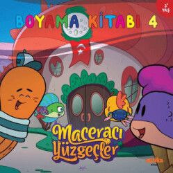 Maceracı Yüzgeçler Boyama Kitabı 4 - Minika